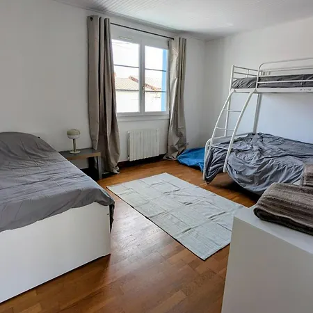 Maison Pour 6 Adultes Ou 4 Adultes Et 4 Enfants, 3 Chambres, 1 Jardin Les Sables-dʼOlonne